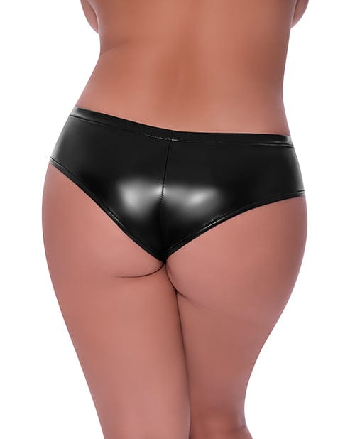 Hard Candy Low Rise Split Crotch Boy Short Qn Lingerie - Plus/queen - Packaged