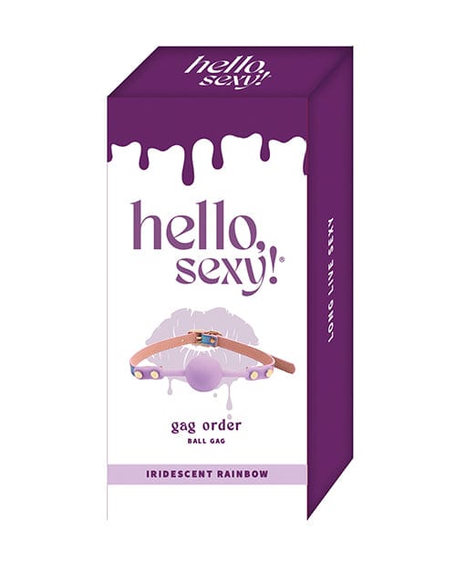 Hello Sexy! Gag Order - Iridescent Rainbow Bondage Blindfolds & Restraints