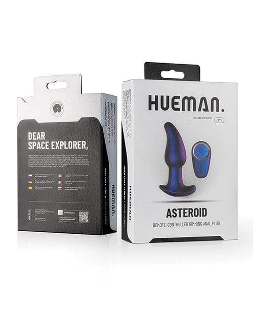 Hueman Asteroid Rimming Anal Plug - Purple Anal Products