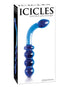 Icicles  No. 31 Hand Blown Glass - Blue G Spot Dongs & Dildos