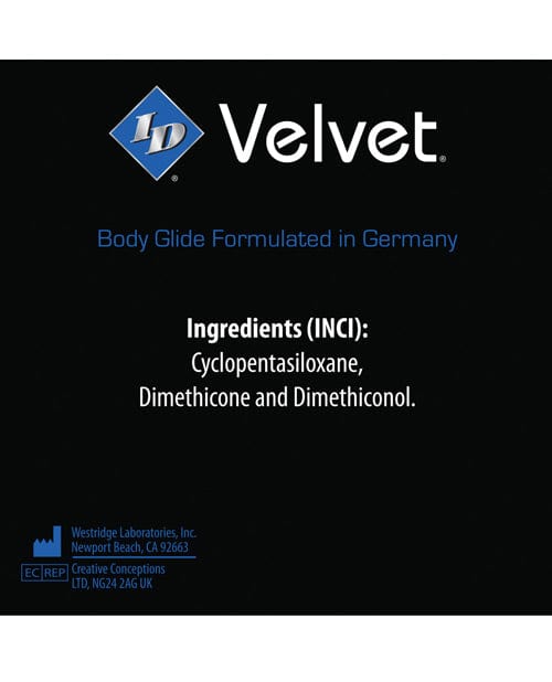 Id Velvet 125 ml Lubricants