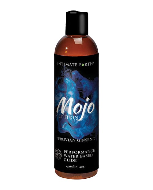 Intimate Earth Mojo Water Based Performance Glide - 4 oz Peruvian Ginseng Lubricants