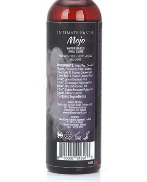 Intimate Earth Mojo Water Based Relaxing Anal Glide - 4 oz Lubricants