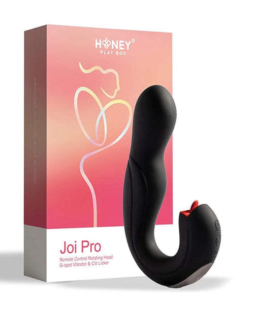 Joi Pro Rotating Head G-spot Vibrator & Clit Licker W/remote Stimulators