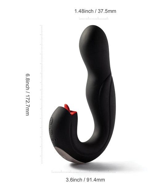 Joi Pro Rotating Head G-spot Vibrator & Clit Licker W/remote Stimulators