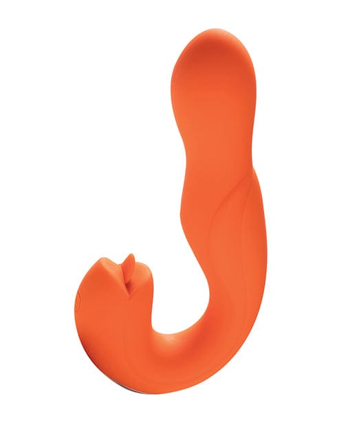 Joi Rotating Head G-spot Vibrator & Clit Licker Orange Vibrators