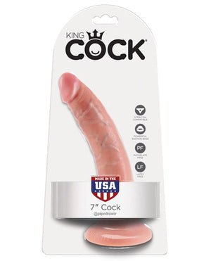 "King Cock 7"" Cock" Flesh Dongs & Dildos