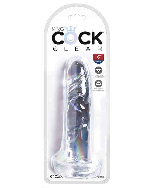 King Cock Clear Cock 6" Dongs & Dildos