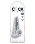 King Cock Clear Cock W/balls 4" Dongs & Dildos