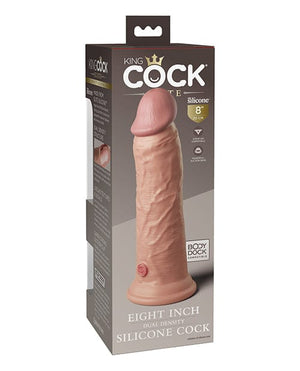 King Cock Elite 8" Dual Density Silicone Cock Dongs & Dildos