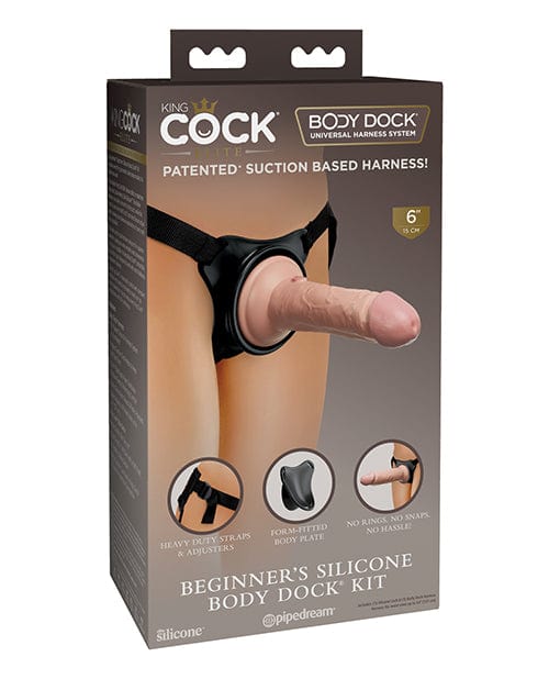 King Cock Elite Beginner's Silicone Body Dock Kit Strap Ons