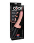 King Cock Plus Thrusting, Warming & Vibrating  6.5" Triple Threat Dong Vibrators