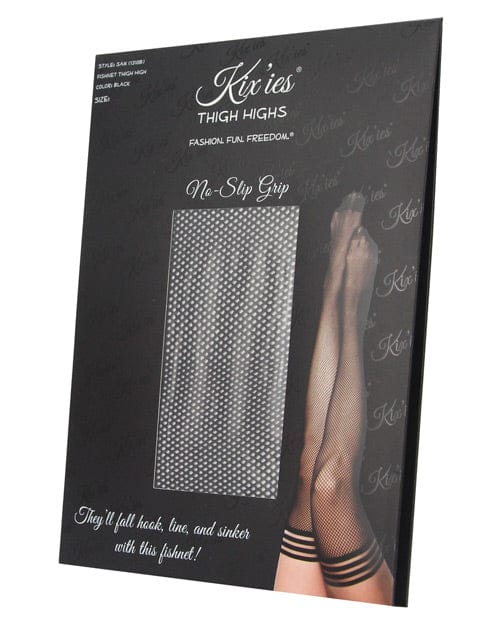 Kix'ies Sam Fishnet Thigh High Lingerie