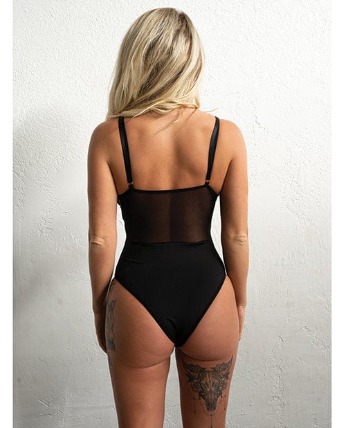 Kix'ies Signature Bodysuit Black Lingerie