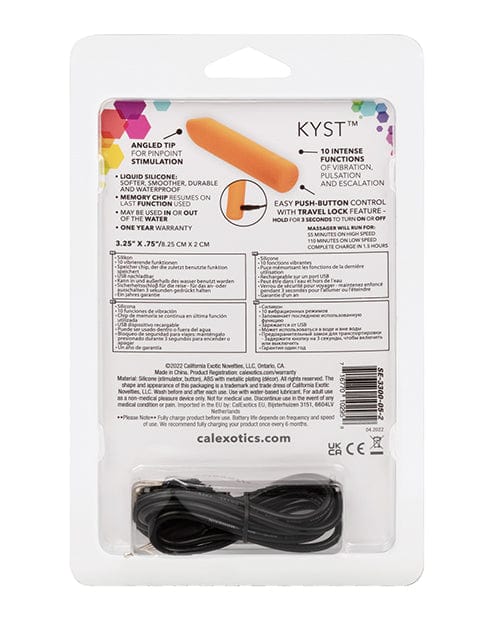 Kyst Fling Petite Massager Orange Stimulators