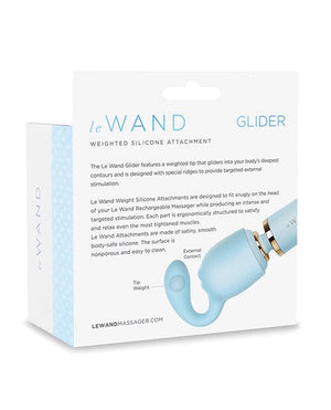 Le Wand Glider Weighted Silicone Attachment Massage Products