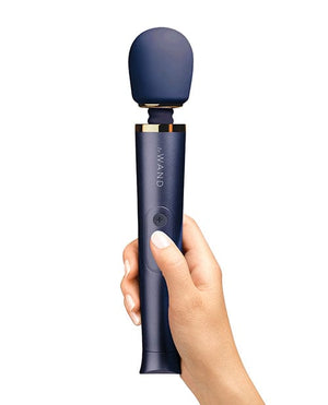 Le Wand Petite Rechargeable Vibrating Massager Navy Massage Products