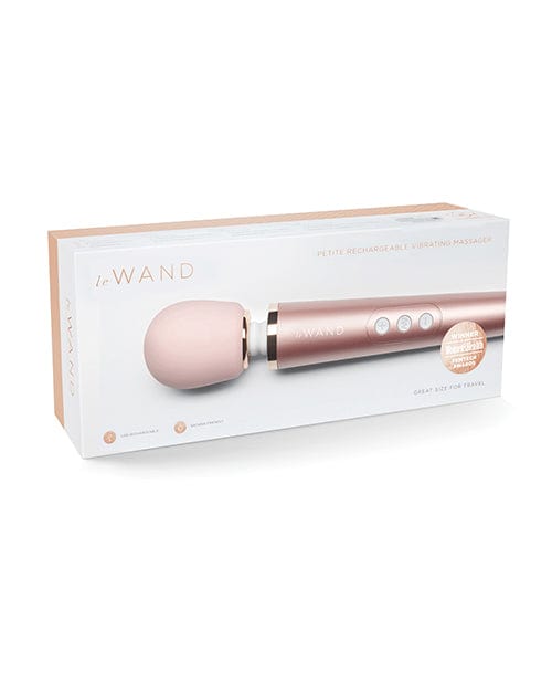 Le Wand Petite Rechargeable Vibrating Massager - Rose Gold Massage Products