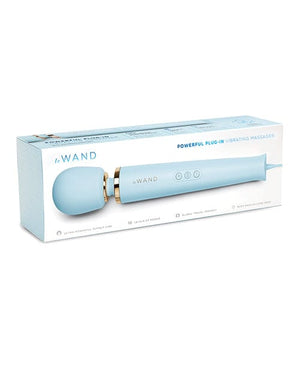 Le Wand Powerful Plug-in Vibrating Massager Sky Blue Massage Products