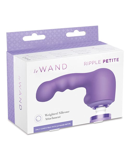 Le Wand Ripple Petite Weighted Silicone Attachment Massage Products