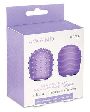 Le Wand Silicone Texture Covers Violet Massage Products