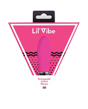 Lil' Vibe Swirl Rechargeable Vibrator - Pink Vibrators