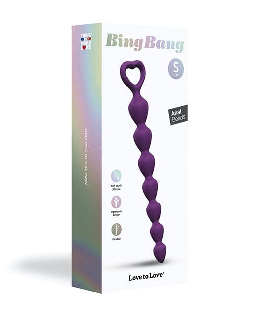 Love To Love Bing Bang Anal Beads Violet Small Anal Products