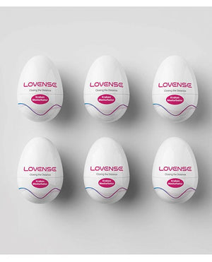 Lovense Kraken Egg 6-Pack - White Dolls & Masturbators