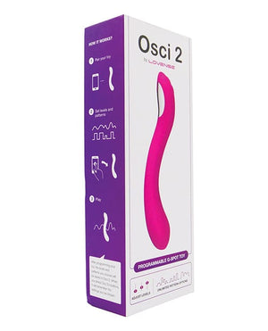 Lovense Osci 2 Oscillating G Spot Vibrator - Pink Vibrators