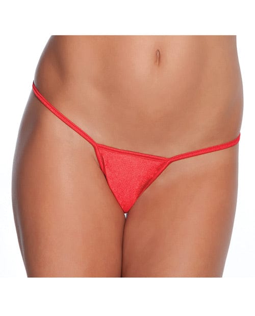 Low Rise Lycra G-string Red / small Lingerie