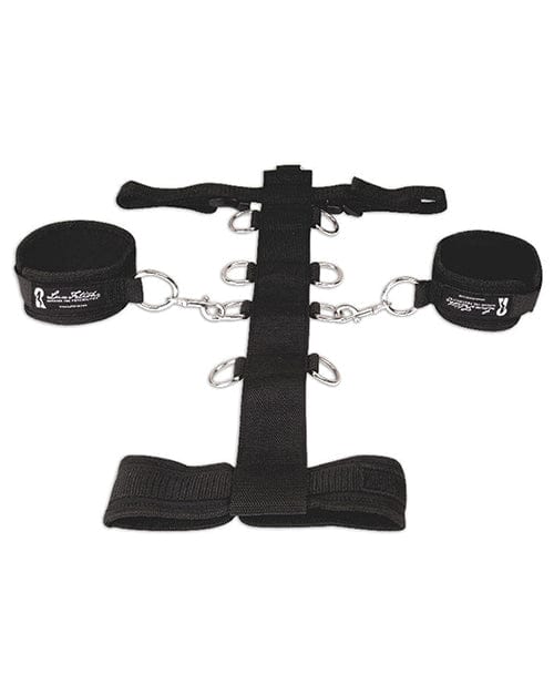 Lux Fetish 3 pc Adjustable Neck & Wristraint Set Bondage Blindfolds & Restraints