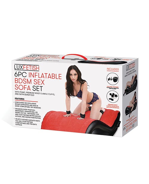 Lux Fetish 6 pc Inflatable BDSM Sex Sofa Set Position Aids & Swings