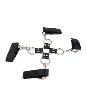 Lux Fetish 7 pc Hogtie & Ball Gag Kit Bondage Blindfolds & Restraints