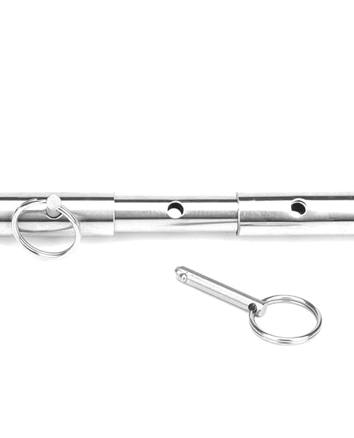 Lux Fetish Expandable Bar Spreader Set w/Leatherette Cuffs Bondage Blindfolds & Restraints