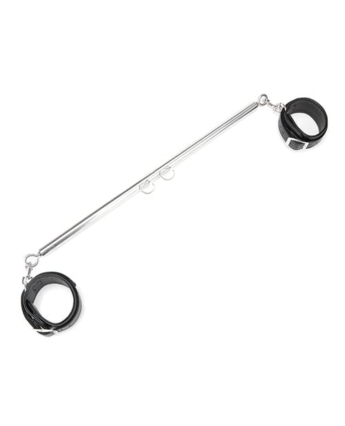 Lux Fetish Expandable Bar Spreader Set w/Leatherette Cuffs Bondage Blindfolds & Restraints