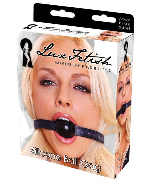 Lux Fetish Silicone Ball Gag Bondage Blindfolds & Restraints