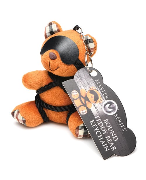 Master Series Bound Teddy Bear Keychain Novelties