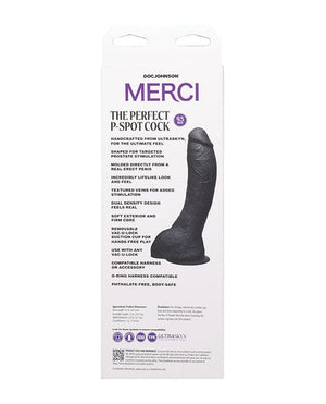 Merci The Perfect P-Spot Cock Vac-U-Lock Suction Cup Dongs & Dildos