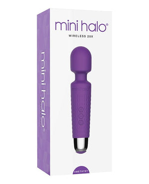 Mini Halo Wireless 20x Wand Amethyst Massage Products