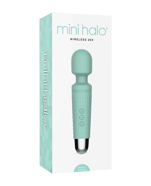 Mini Halo Wireless 20x Wand Minty Green Massage Products