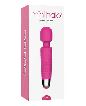 Mini Halo Wireless 20x Wand Pink Massage Products