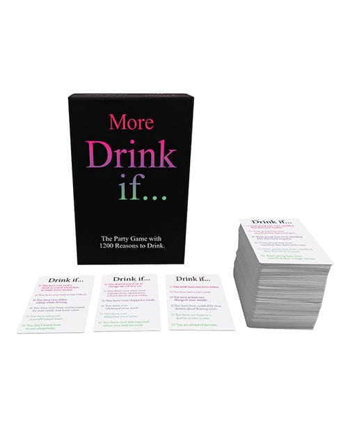 More Drink If Card Game Games For Parties