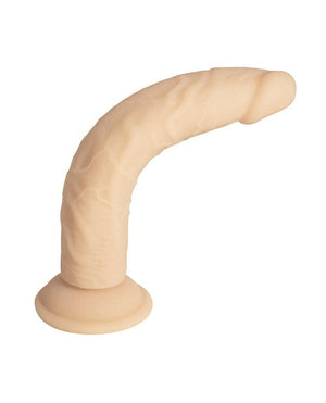 Naked Addiction 9" Dual Density Silicone Dildo - Vanilla Dongs & Dildos