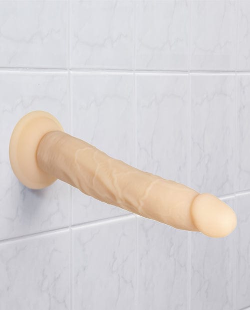 Naked Addiction 9" Dual Density Silicone Dildo - Vanilla Dongs & Dildos