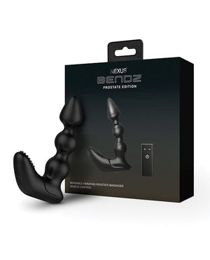 Nexus Bendz Bendable Prostate & Perineum Massager - Black Anal Products