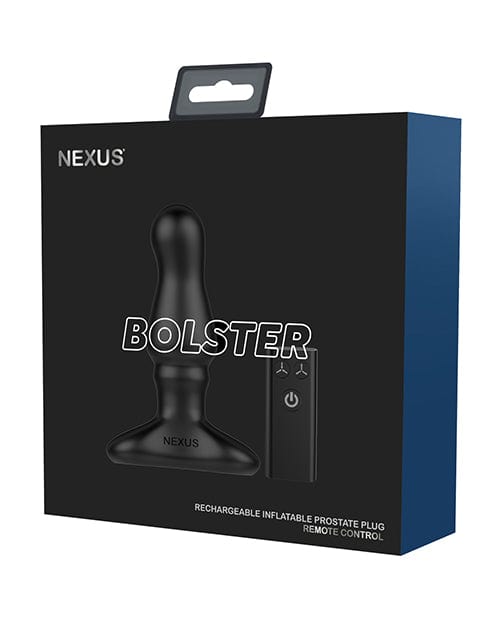 Nexus Bolster Butt Plug  w/Inflatable Tip - Black Anal Products