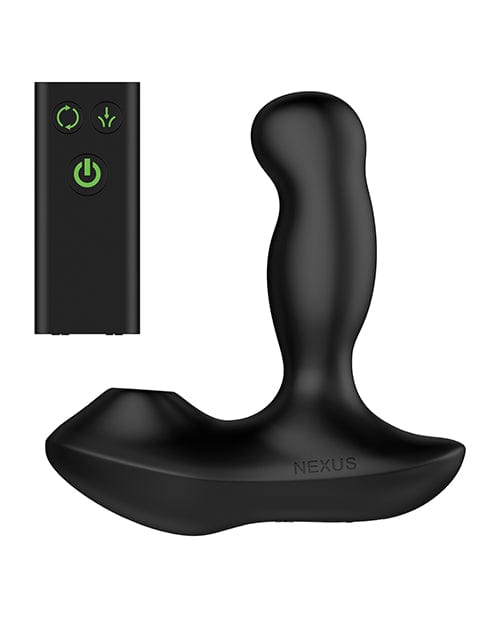 Nexus Revo Air Rotating Prostate Massager w/Suction - Black Anal Products