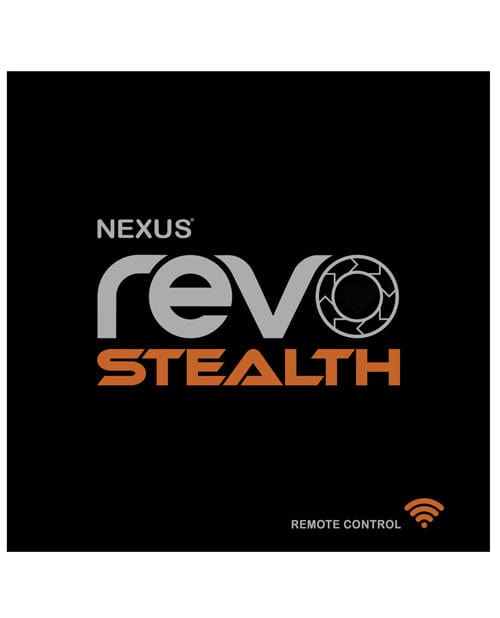 Nexus Revo Stealth Remote Control Rotating Prostate Massager - Black Anal Products