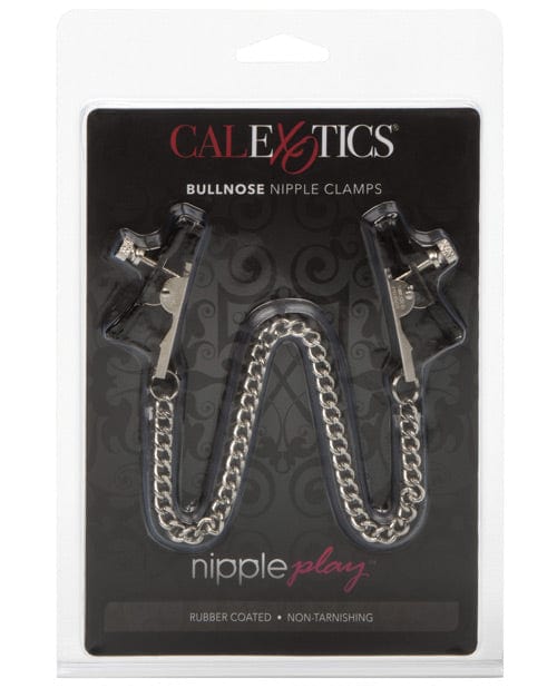 Nipple Play Bull Nose Nipple Jewelry - Silver Bondage Blindfolds & Restraints