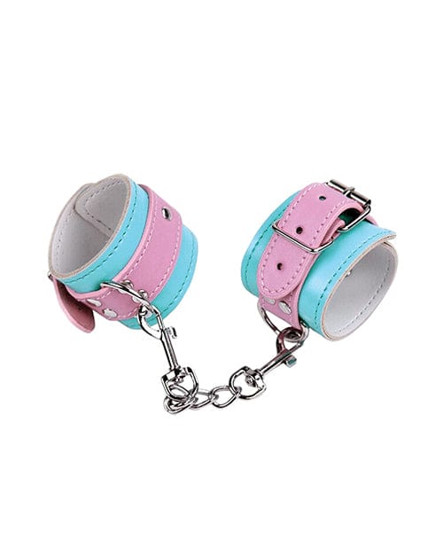 Nobu Fetish Handcuffs Pink/blue Bondage Blindfolds & Restraints